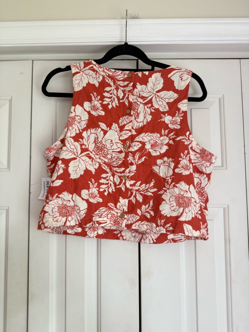 Old Navy Sleeveless Linen Top & High-Waisted Linen-Blend Maxi Skirt Size Large - Picture 11 of 13
